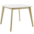 thumbnail image 2 of Modway Stratum 40" Modern Style MDF Wood Dining Table in White, 2 of 4