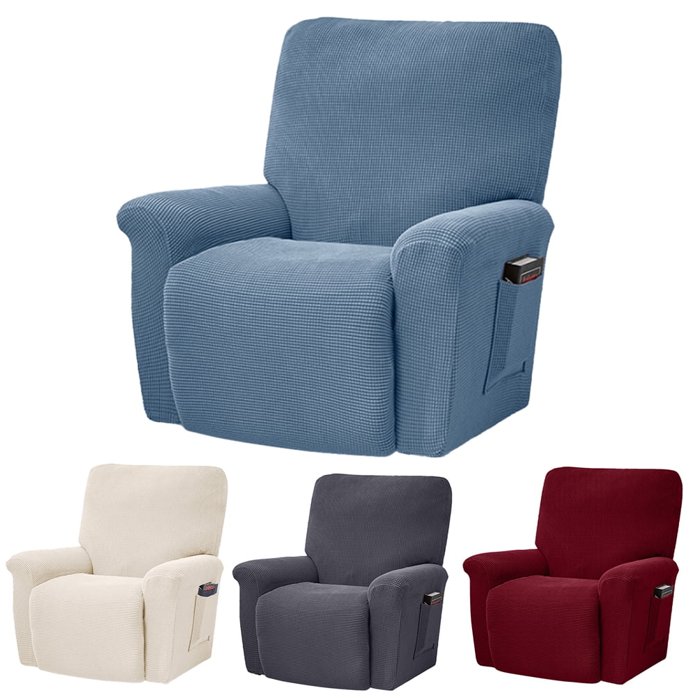 SPRING PARK Separate Piece Stretch Recliner Slipcovers, Recliner Chair