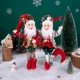 thumbnail image 5 of Elfo de Navidad Figura de elfo navideño Decoración navideña para interiores Elfo navideño colgante 2024 Nuevos muñecos de peluche navideños, 5 of 5