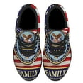 thumbnail image 2 of Family With Pride And Honor US Veterans Shoes Sneakers Black Size 8.5, 2 of 7