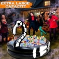 thumbnail image 3 of Halloween Inflatable Skeleton Flamingo Cooler, 120+ Cans Large Capacity Drink Cooler for Holiday Party Home Indoor Outdoor Halloween Decor, 3 of 6