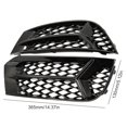 thumbnail image 3 of Cubierta de malla delantera Ndcxsfigh para Audi A3 2017 2018 2019 2020, 3 of 9