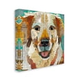 thumbnail image 3 of Stupell Industries Layered Dog Animal Portrait Ephemera Patchwork Collage Graphic Art Gallery Wrapped Canvas Print Wall Art, Design by Traci Anderson, 3 of 7