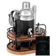 thumbnail image 1 of Juego de bar Bartender Kit Home Hero de 10 piezas con soporte de madera, 1 of 8