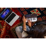Akai Professional MPK Mini 4 25-Key MIDI Keyboard Controller Black with Headphones Package