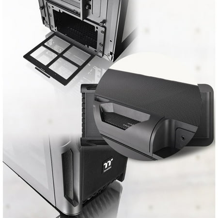 Thermaltake - Level 20 RS ARGB Mid Tower Case - Black