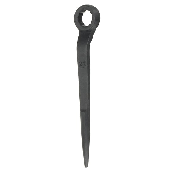 Single Head Box End Wrench 24mm 45# Steel Blackening Metric Striking Wrench