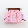 thumbnail image 5 of Utlike Girls Skirts Kids Dot Prints Dance Skirt For Holiday Party Sweet Mini Skirt For Girl Size 6 Years-8 Years, 5 of 5