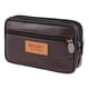 thumbnail image 1 of Bolso Cintura Con Monedero para Deportivo Hombre Informal PU 3 Piezas (marrón Horizontal), 1 of 9