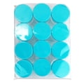 thumbnail image 3 of Beauticom 7g/7ml (0.23 Fl Oz) Thick Double Wall Leak-Proof Clear Plastic Jars with Flat Top Lids for Creams, Lotions, Powders, Glitters, and more... (Color: Teal, Quantity: 12pcs), 3 of 4