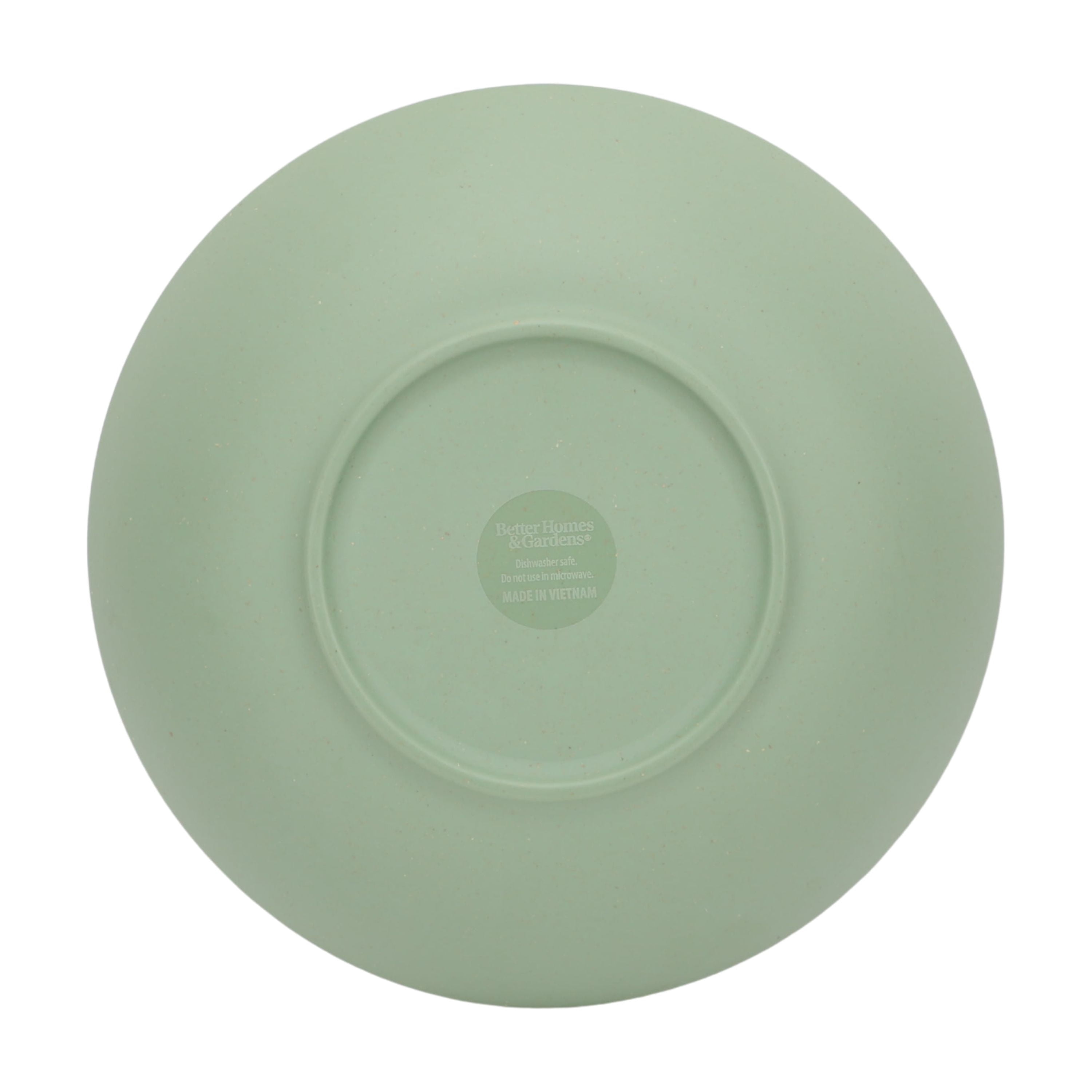 (2 pack) Better Homes & Gardens Floral Green Dinner Bowl Set, 4-Pack