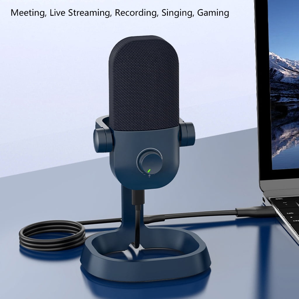 Portable Studio Grade Condenser Mic Featuring 20Hz 20kHz Frequency Response And Noise Cancellation
