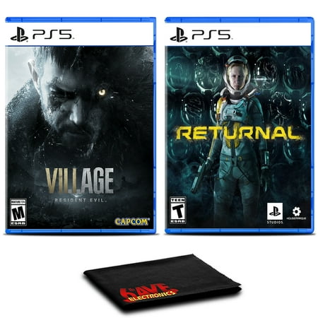 Resident Evil Village and Returnal - Two Game Bundle For PlayStation 5