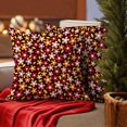 thumbnail image 4 of 2PCS Throw Pillow Covers, Decorative Thanksgiving Halloween Christmas Pillow Covers 18x18, Soft Cushion Pillow Cases for Sofa Couch Bed Livingroom Home Farmhouse Decor, Retro Flowers, No Insert, 4 of 6