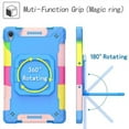 thumbnail image 4 of Epicgadget Case for Lenovo Tab P11 Plus 2021 & Lenovo Tab P11 2020 (11 Inch) Tablet - Hybrid Shockproof 360 Rotating Multi-Functional Ring Stand Case with Shoulder Straps (Candy/Blue), 4 of 5