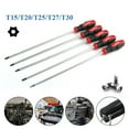 thumbnail image 5 of 1pc 400mm Extra Long Torx Screwdriver, Magnetic Screw Drive, Home Repair Tools, Middle Hole Extended Hexagon Socket Screwdriver, T27, Tool for DIY, 5 of 7