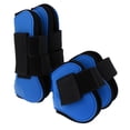 thumbnail image 4 of 4 pares de botas para caballos, ligeras, transpirables y que absorben los , para entrenamiento, salto, equitación, Soledad Protección de botas de tendón de caballo, 4 of 9