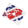 thumbnail image 1 of Calcomanía De Piel, Ligera, De Alta Resistencia, Antiarañazos, Flexible, Cubierta Protectora De Piel Con Bolsa De Limpieza Para Gafas FPV ANGGREK rojo azul y blanco, 1 of 8