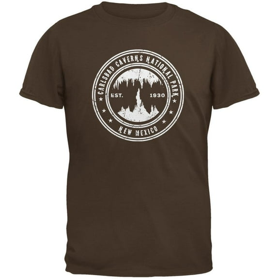 Carlsbad Caverns National Park Brown Youth T-Shirt - Youth Large