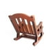 thumbnail image 4 of 1:12 Sillón mecedora de madera Silla de casa de muñecas Muebles en miniatura Modelo Casa de muñecas Juguete de regalo Inevent FN0068-00B, 4 of 6
