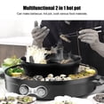 thumbnail image 4 of Hot Pot, Parrilla Barbacoa, Aluminio Para Cocina Black Home Cergrey Premio US 110V, 4 of 8