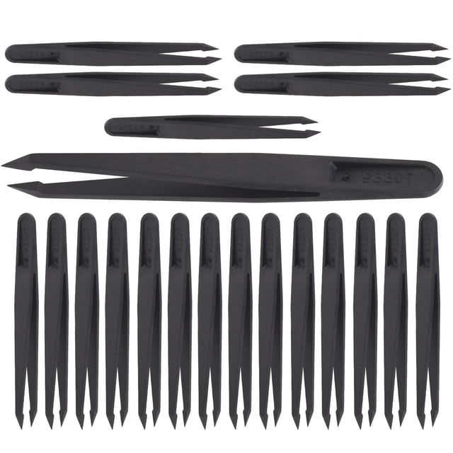 Carbon Fiber Tweezers, Tweezers Corrosion-resistant Performance Small Size For Mobile Phone Repair Watch Repair Electronic Circuit