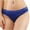 Blue, variant on Joau Women's Cotton Seamless Thongs, T Back Low Waist No Show Stretch Panties Thong Underwear for Women Breathable Bikini Panties Hipster Cheeky Underwear