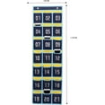 thumbnail image 2 of Cell Phone Holder for Classroom Calculator Hanging Organizer with 21 Pockets, 2 of 4