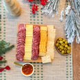 thumbnail image 2 of Sergio's Charcuterie 9-Piece Holiday Cheese Salami Gift Box Set, 2 of 5