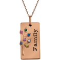thumbnail image 2 of Personalized Family Jewelry Legacy Pendant, 18 available in Sterling Silver, Gold over Silver, and Rose Gold over Silver, 2 of 4