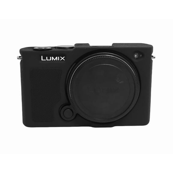 GadgetCom Camera Case Compatible with Panasonic Lumix S9 , Anti-Slip Soft Silicone Shell Protective Cover
