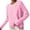 Pink, variant on VISALY Pullover Crewneck Sweatshirt Striped Sweater Round Neck Knitted Pure Color Sweater Autumn Winter Classic Top Sweaters Crochet Sweaters Sweatshirts Loose Fit Hoodie Fitted Sweater Black L