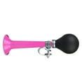 thumbnail image 1 of Bugle Horn Retro Clown Horn Kids Bike Horn Classic Vintage Metal Twist Loudspeaker Siren Hooter Snail Air Horn for Vehicles Bicycles Golf Cart Pink, 1 of 10
