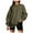 Olive Green, variant on IROINNID Long Sleeve Shirt for Women Fall Tops Oversized Solid Color Sweatshirt Loose Large Size Pullover Casual Crewneck Tops,Mint Green
