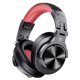 thumbnail image 3 of OneOdio A71 Auriculares de estudio con cable Auriculares estéreo ajustables para computadora de teléfono, Negro Rojo Inevent EL000397-01B, 3 of 7