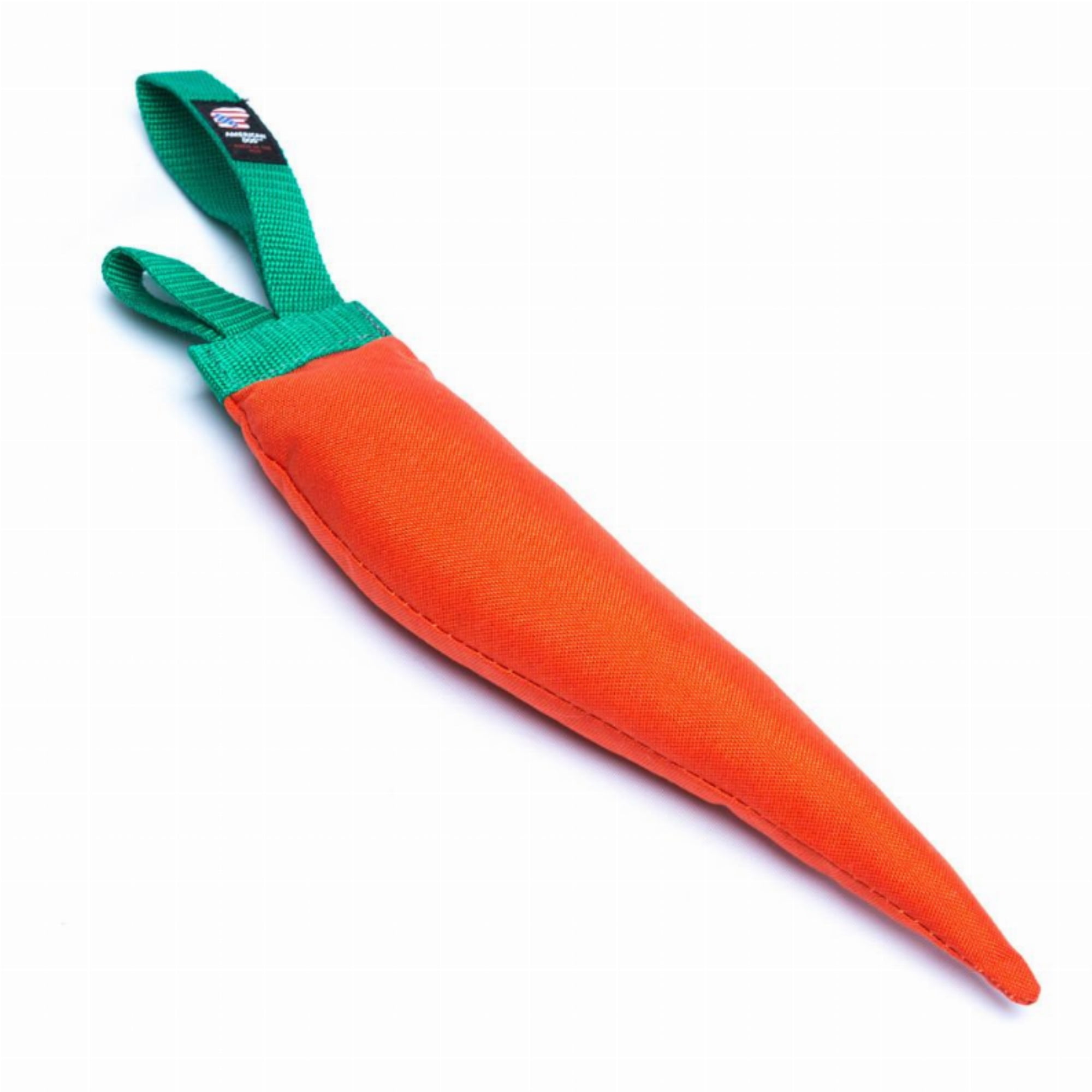 extra large carrot dog toy