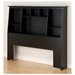 Prepac Sonoma Tall Double/Queen Storage Headboard, Multiple Colors