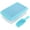 Blue, variant on Ice Cube Tray with Lid and Bin for Freezer, Easy Release 55 Nugget Ice Tray with Cover, Storage Container, Scoop. Perfect Small Ice Cube Maker Tray & Mold. Flexable Durable Plastic, BPA Free
