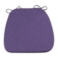 thumbnail image 2 of Seat Cushion Cozival 5Cm Thickened Seat Cushion, U-Shaped Dining Chair Cushion with Adjustable Straps - High-Density Memory Foam, Breathable Cover, Four-Season Comfort, Dining Chair Pad, Purple, 2 of 4
