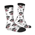 thumbnail image 2 of Zufioo DOG IS WEARING PIRATE COSTUME Print Thigh High Socks,Knee High Socks For Women and men,Over the Calf Tube Socks.Athletic Socks, 2 of 6