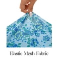 thumbnail image 2 of Merokeety Womens Summer Dresses Floral Spaghetti Deep V Neck Backless Asymmetric Maxi Dress Blue xl, 2 of 9
