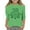 3-Green, variant on ChaoLingNeng Toddler Girl St Patricks Day Shirt Rainbow Short Sleeve Kids Blouses Round Neck Holidays Tops Sport Toddler Holiday Fashion Tops