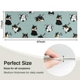 thumbnail image 5 of Black Corgi Kitchen Rug Mat,Kitchen Runner Rugs Non Skid Washable,Decorative Kitchen Floor Mats for Kitchen,Sink,Laundry,17"X47", 5 of 5