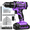 20V-purple, variant on BIHOO Purple Cordless Drill Set 20V,Electric Power Driver Kit with Battery and Charger, Keyless Chuck, 2Variable Speed for Home DIY Projects