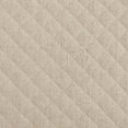 thumbnail image 2 of HiEnd Accents Anna Diamond Quilted Light Tan Coverlet  Sham Bedding Set, King King Light Tan, 2 of 4