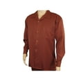 thumbnail image 6 of Men MONTIQUE 2pc Set Walking Leisure suit Long Sleeve Set 1641 Cognac Brown, 6 of 7