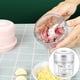 thumbnail image 5 of Billuyoard Mini trituradora eléctrica de chile y ajo, 250ml/150ml, trituradora automática de alimentos vegetales, utensilios de cocina, Cocina y Comedor Blanco, 5 of 6