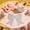 Silver, variant on Gqtwoy Valentines's Day Bow PVC Table Mat, Waterproof Table Mat, Scald Resistant, Western Style Table Decoration, Ideal for Parties and Gatherings