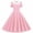 Pink, variant on KyCheLot Girls Summer Dresses Vintage Short Sleeve Polka Dot Print Party Dance Midi Dress 5-14 Years