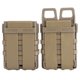 thumbnail image 2 of Bolsa doble para cargador ABS Fast Molle Strike System para cargadores de 5,56 (bronceado), 2 of 6